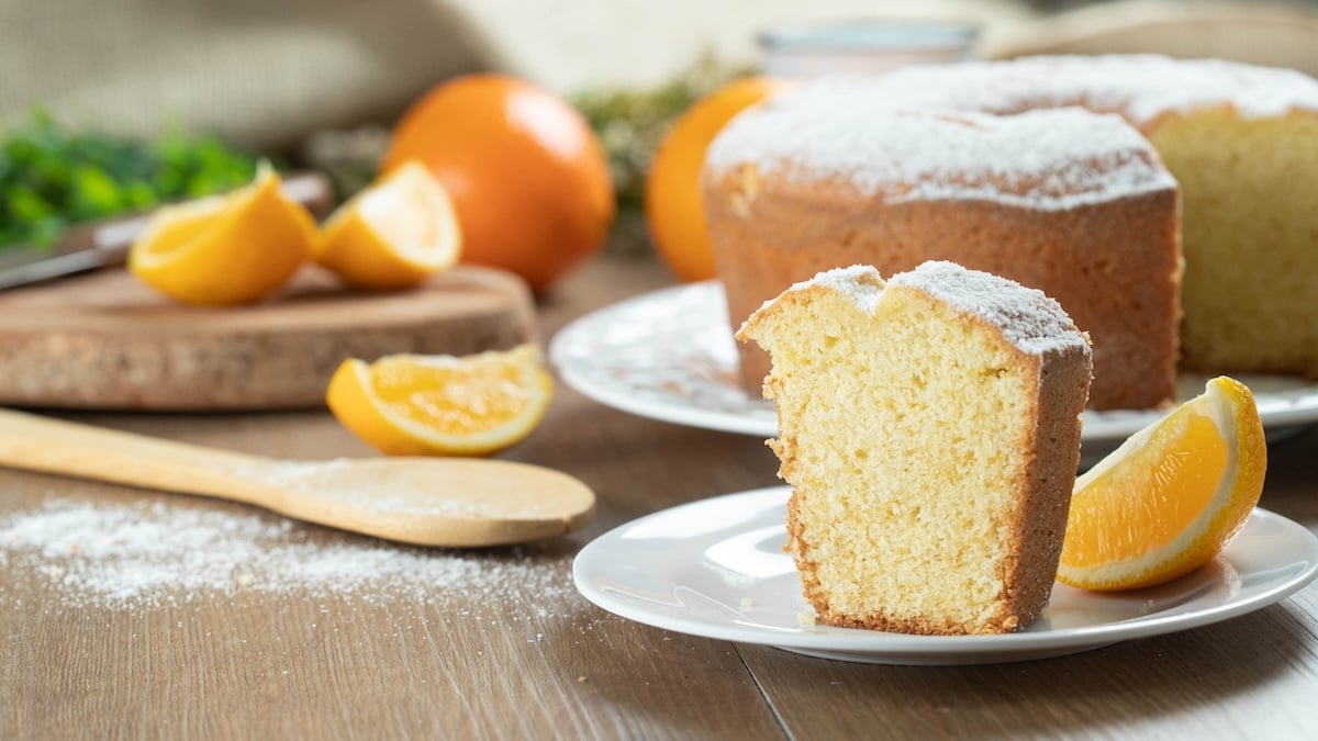 Cake moelleux à la clémentine