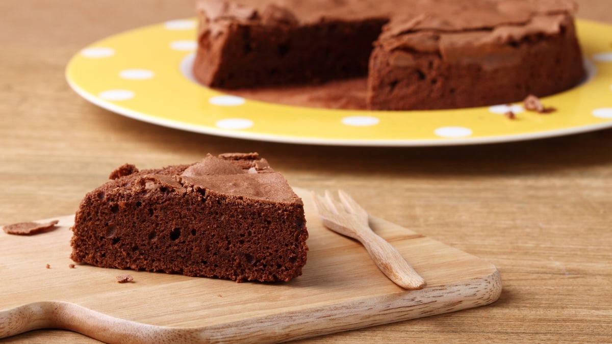 Gâteau au chocolat sans sucre