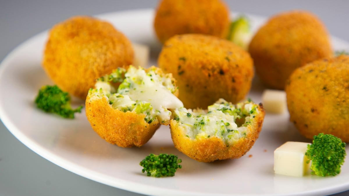 Croquettes faciles et rapides au brocoli et fromage