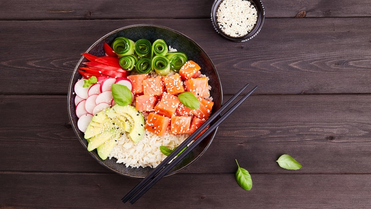 Poke bowl healthy express - Recette