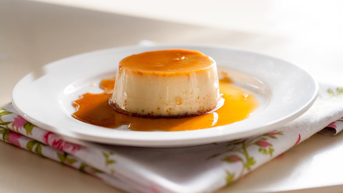 Crème renversée au caramel facile