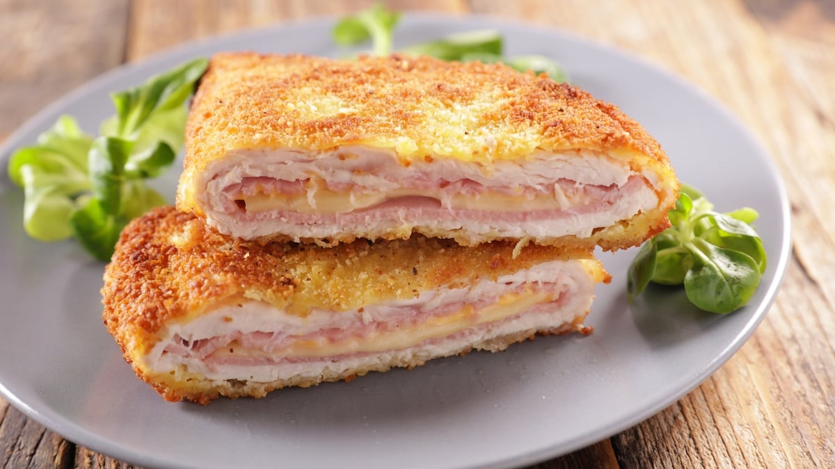 Cordon bleu au poulet maison