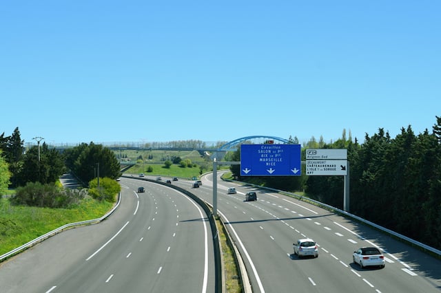 Autoroute en France 