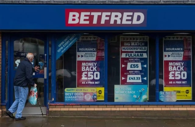 Magasin Betfred en Angleterre