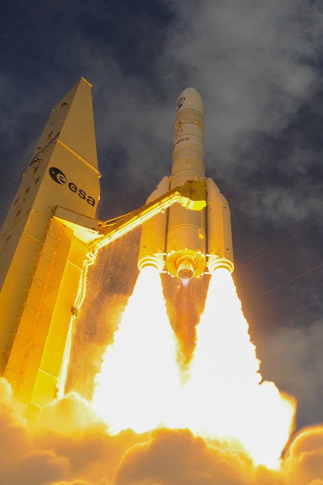 La fusée Ariane 6 décolle de Kourou en Guyane