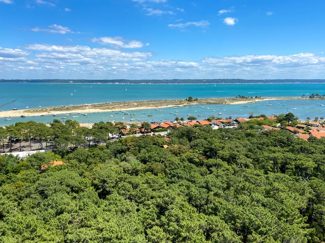 Le Bassin d’Arcachon vu du ciel 