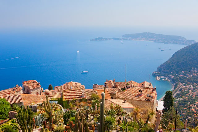 Village médiéval d’Eze sur la Côte d’Azur