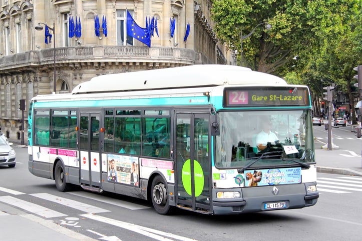 Un bus à Paris