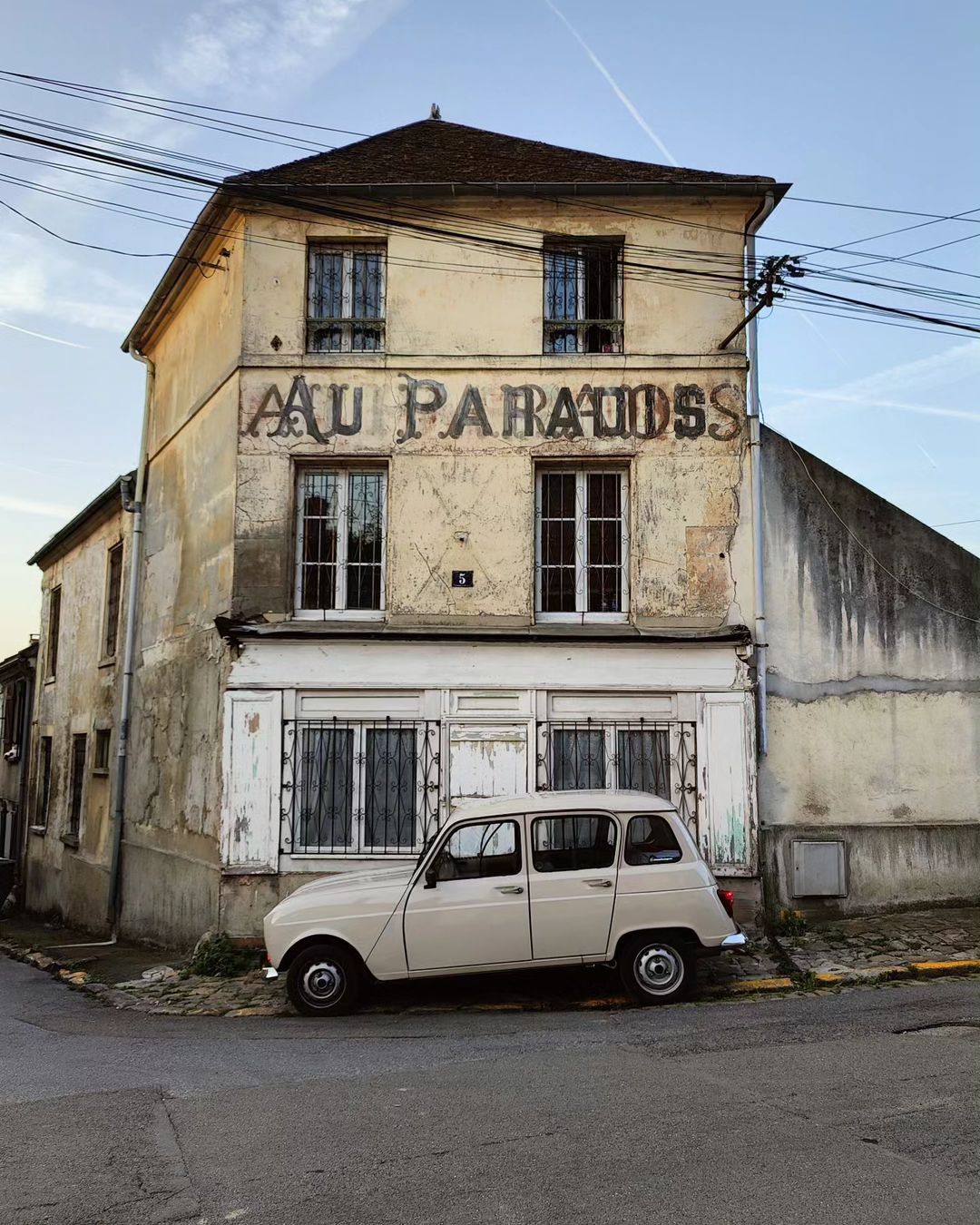 Une maison abandonnée