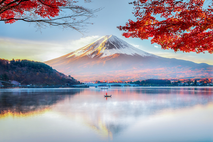 Le Mont Fuji au Japon