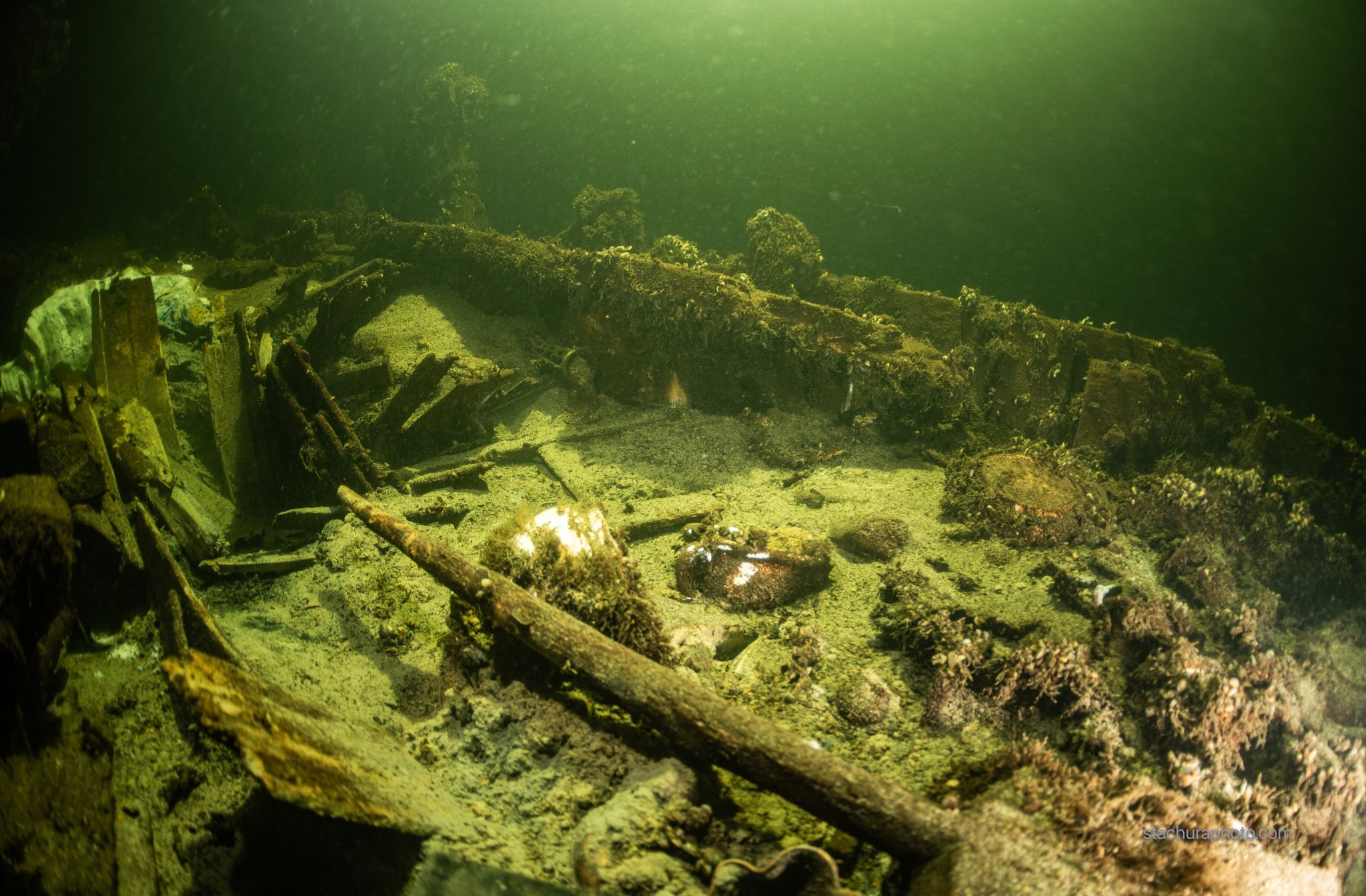 L'épave d'un bateau