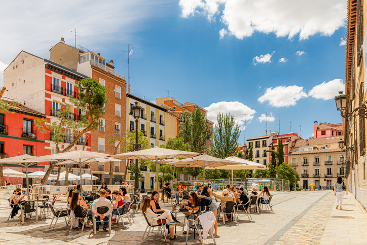 Une terrasse en Espagne