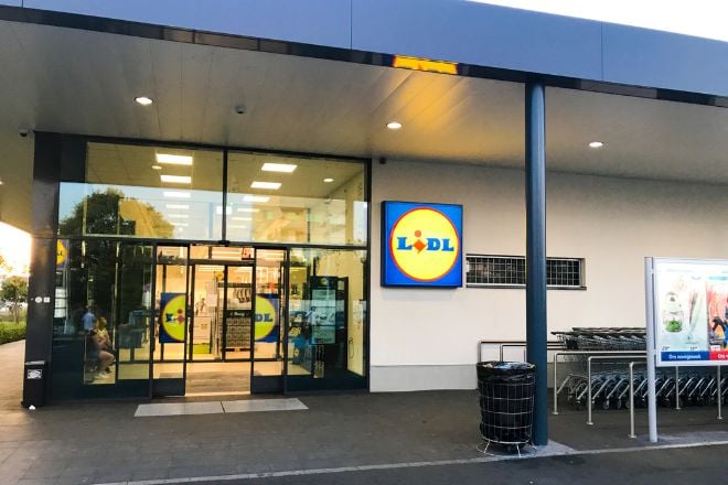 Une enseigne Lidl en France