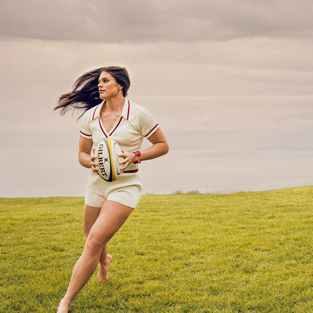 Ilona Maher, membre de l'équipe américaine féminine de rugby à 7