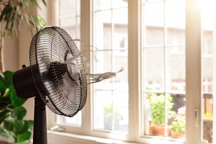 Un ventilateur allumé 24h sur 24h