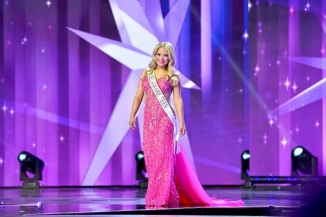  Kayla Kosmalski lors du concours Miss Teen USA