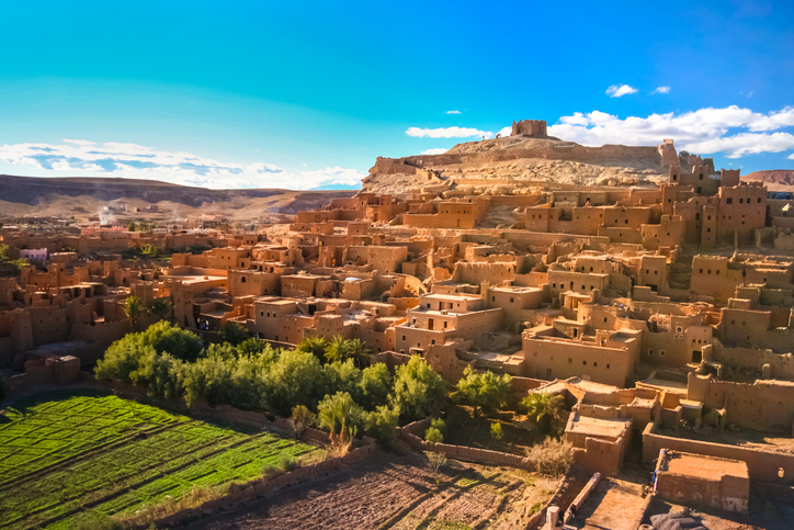 La ville de Ouarzazate au Maroc