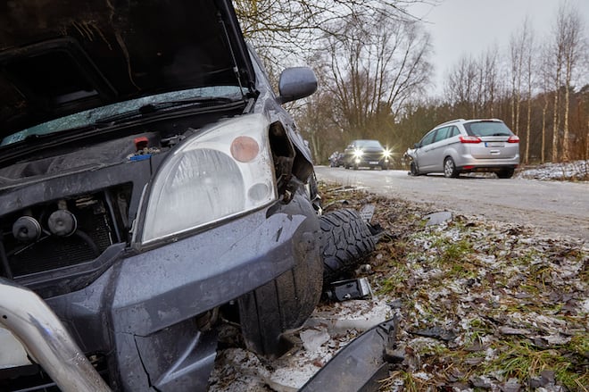 Un accident de la route