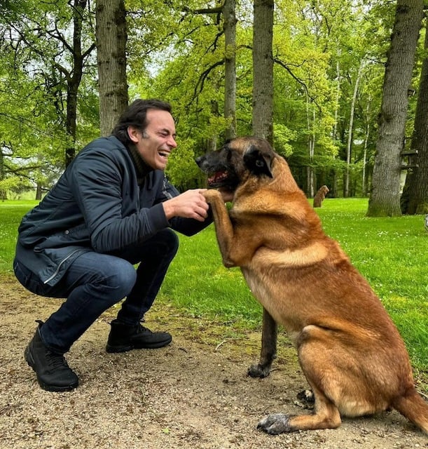 Anthony Delon et Loubo