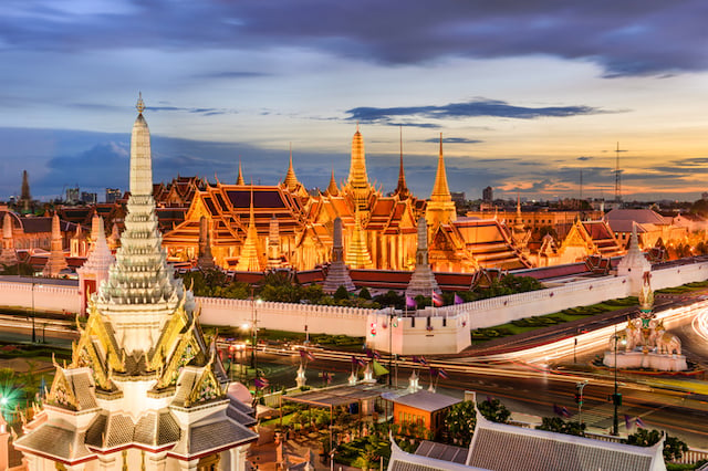 Temples et palais à Bangkok 