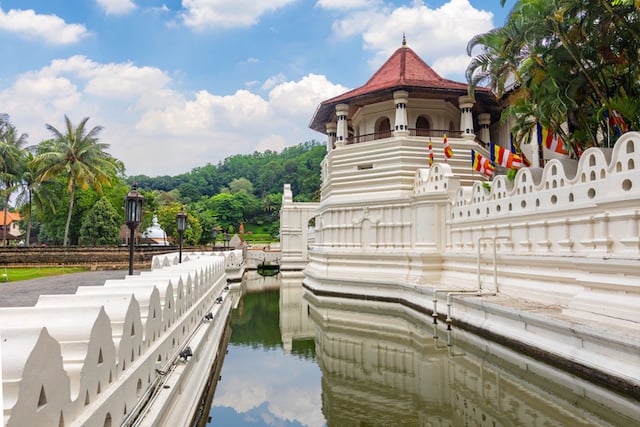 Temple de la Dent à Kandy, Sri-Lanka 