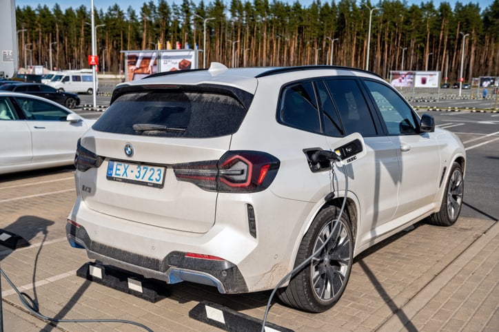 Modèle électrique de la marque allemande de voitures BMW