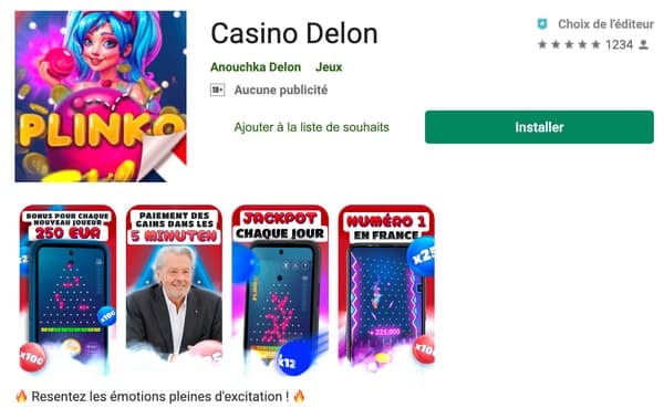 Une arnaque en ligne utilisant Alain Delon