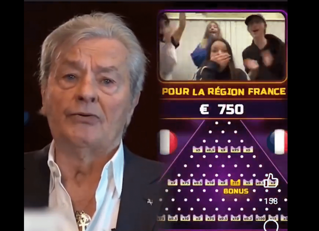 Une arnaque en ligne utilisant Alain Delon