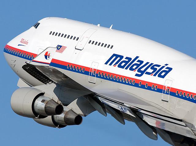 Un avoin de la Malaysia Airlines