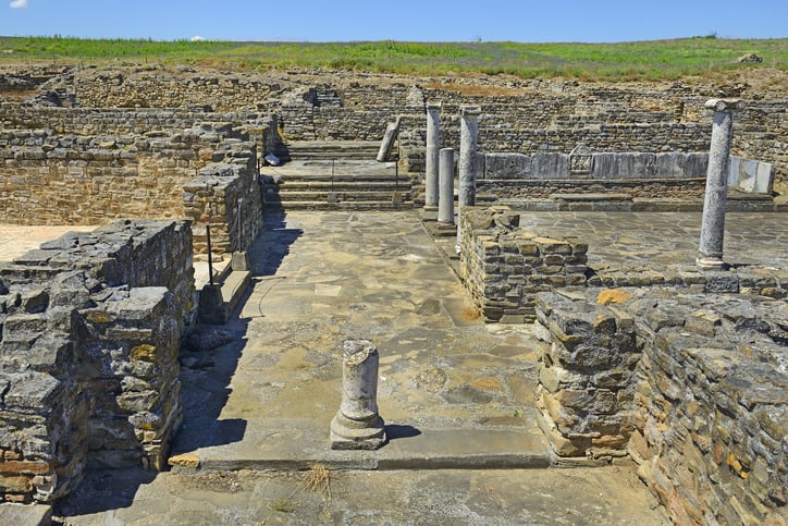  Ruines romaines de la  ville antique de Stobi