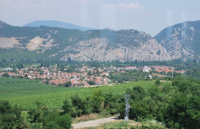 Les gorges de Demir Kapija.