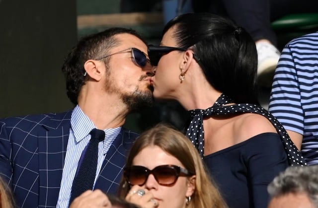 Orlando Bloom et Katy Perry à Wimbledon 2023 