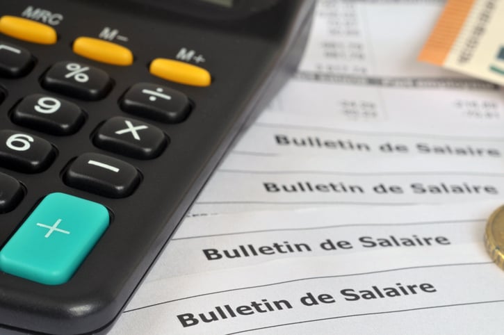 Des bulletins de salaire