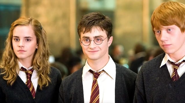 Hermione, Harry et Ron 