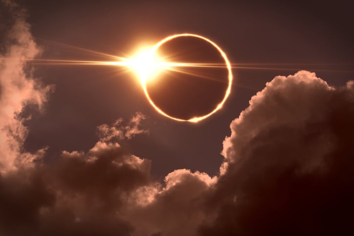 Une éclipse solaire