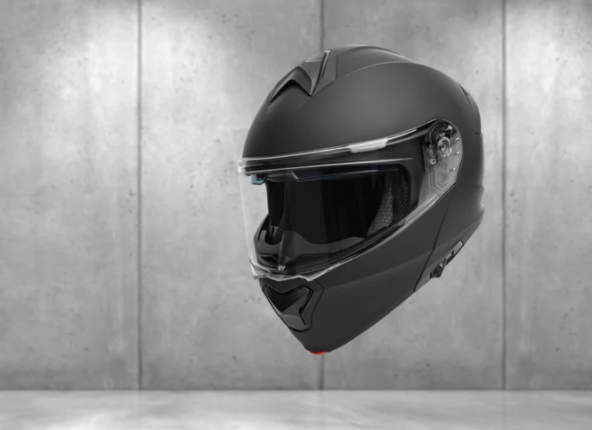 Le casque de moto vendu par Lidl