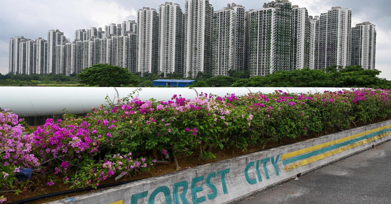 La ville fantôme de « Forest City » en Malaisie