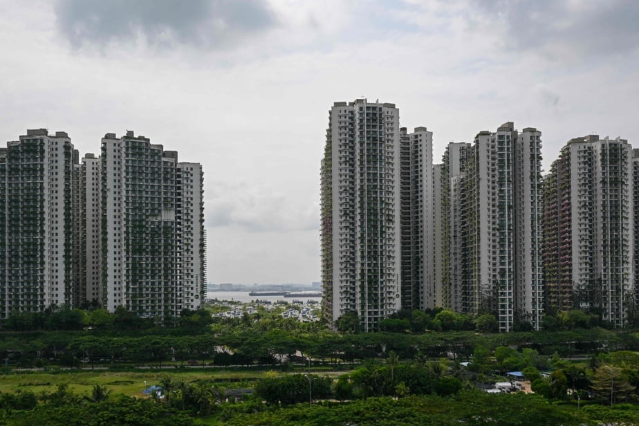 La ville fantôme de « Forest City » en Malaisie