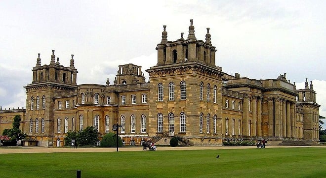 Palais de Blenheim au Royaume-Uni