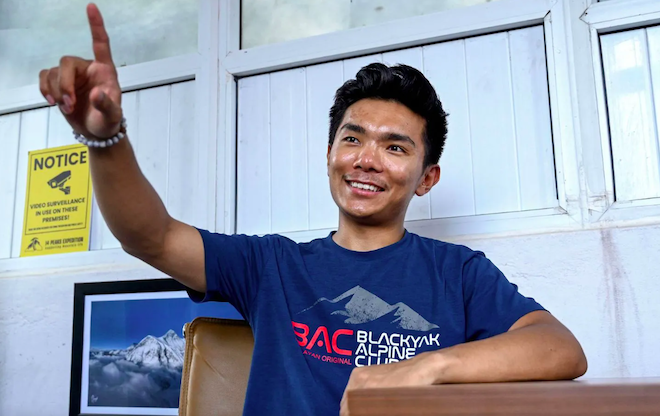 Nima Rinji Sherpa bat un record de précocité pour gravir les 14 