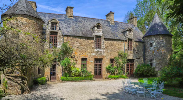 Le manoir vu de l'extérieur