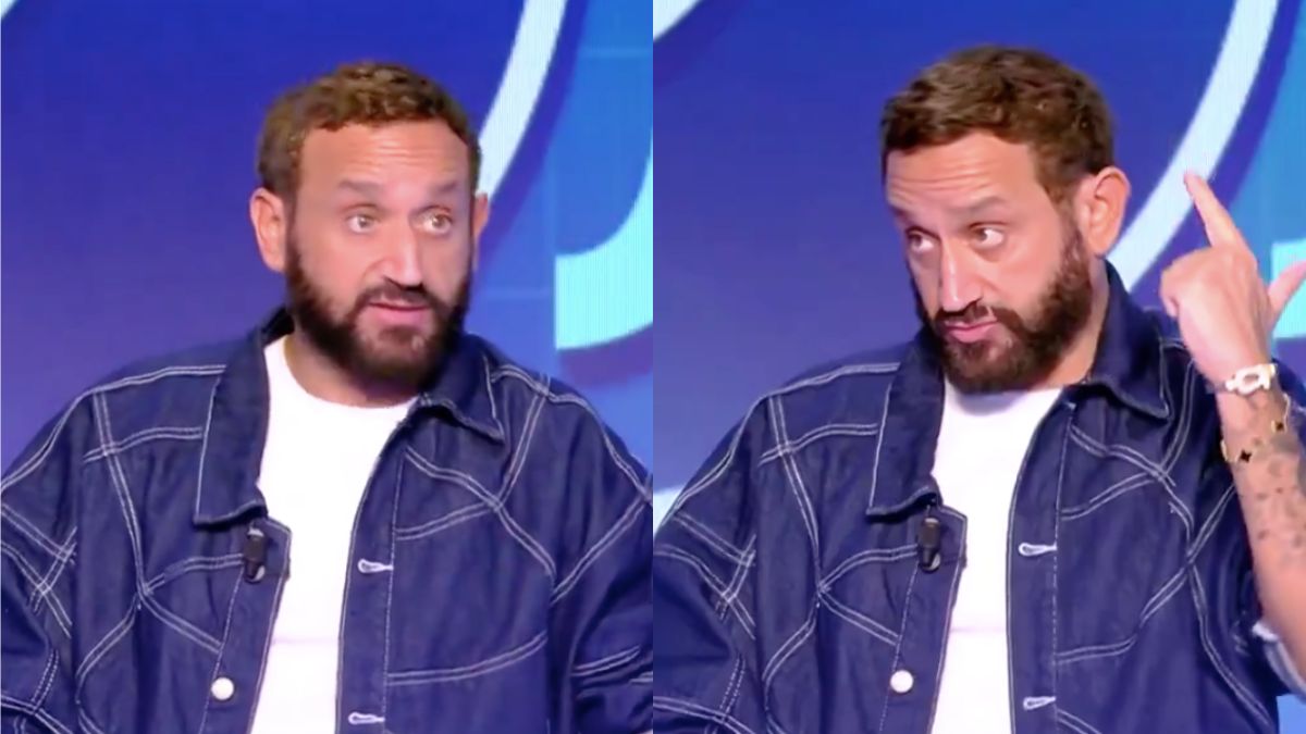 Cyril Hanouna sur le plateau de TPMP