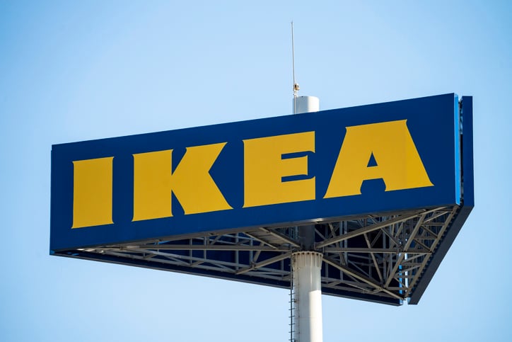 Logo de l'enseigne Ikea