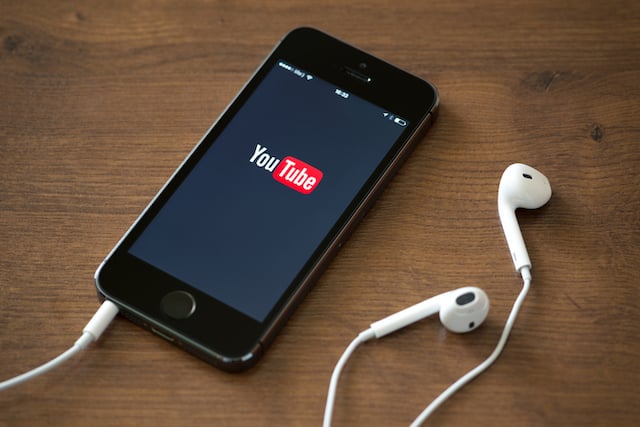 Application mobile YouTube