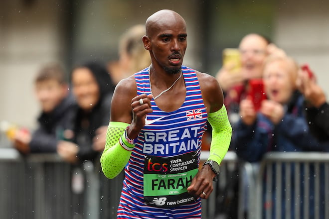 L'athlète britannique Mo Farah