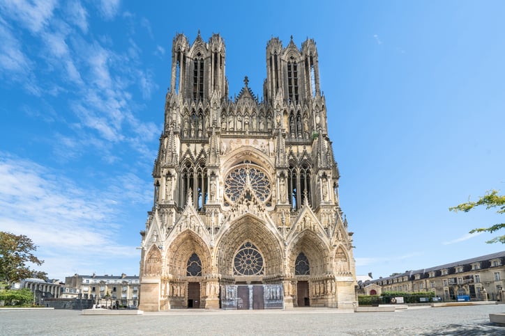 La cathédrale de Reims