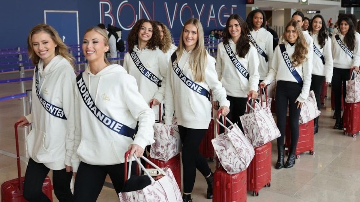 Les candidates pendant leur voyage préparatoire en Côte d'Ivoire 