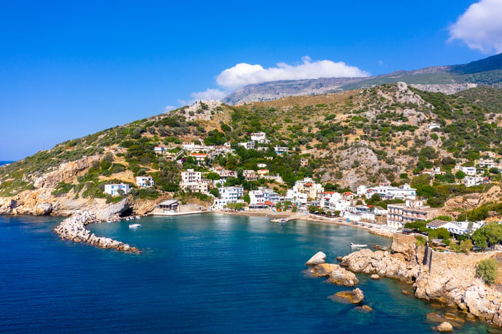 L'île d'Ikaria en Grèce