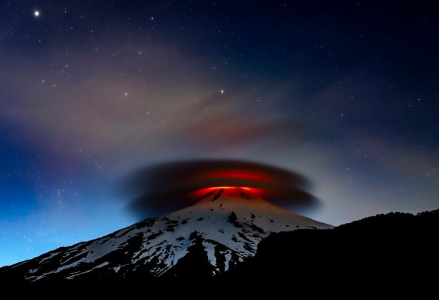 Un volcan