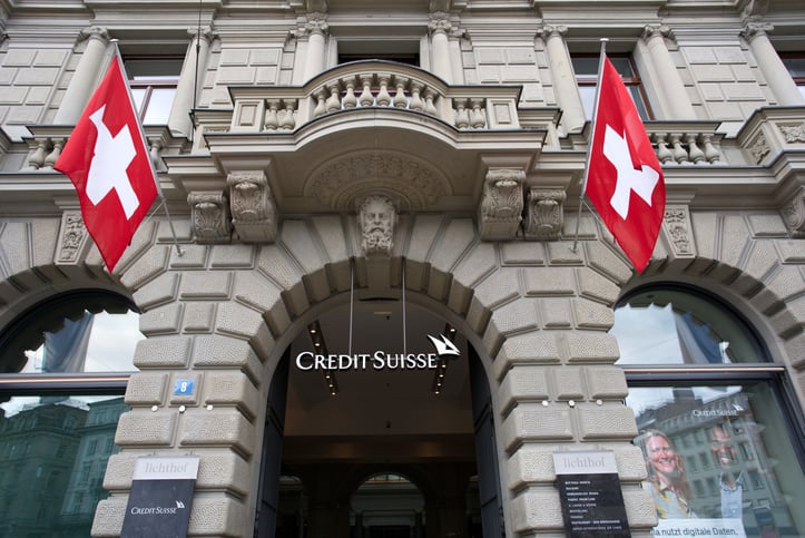 Façade du Crédit Suisse